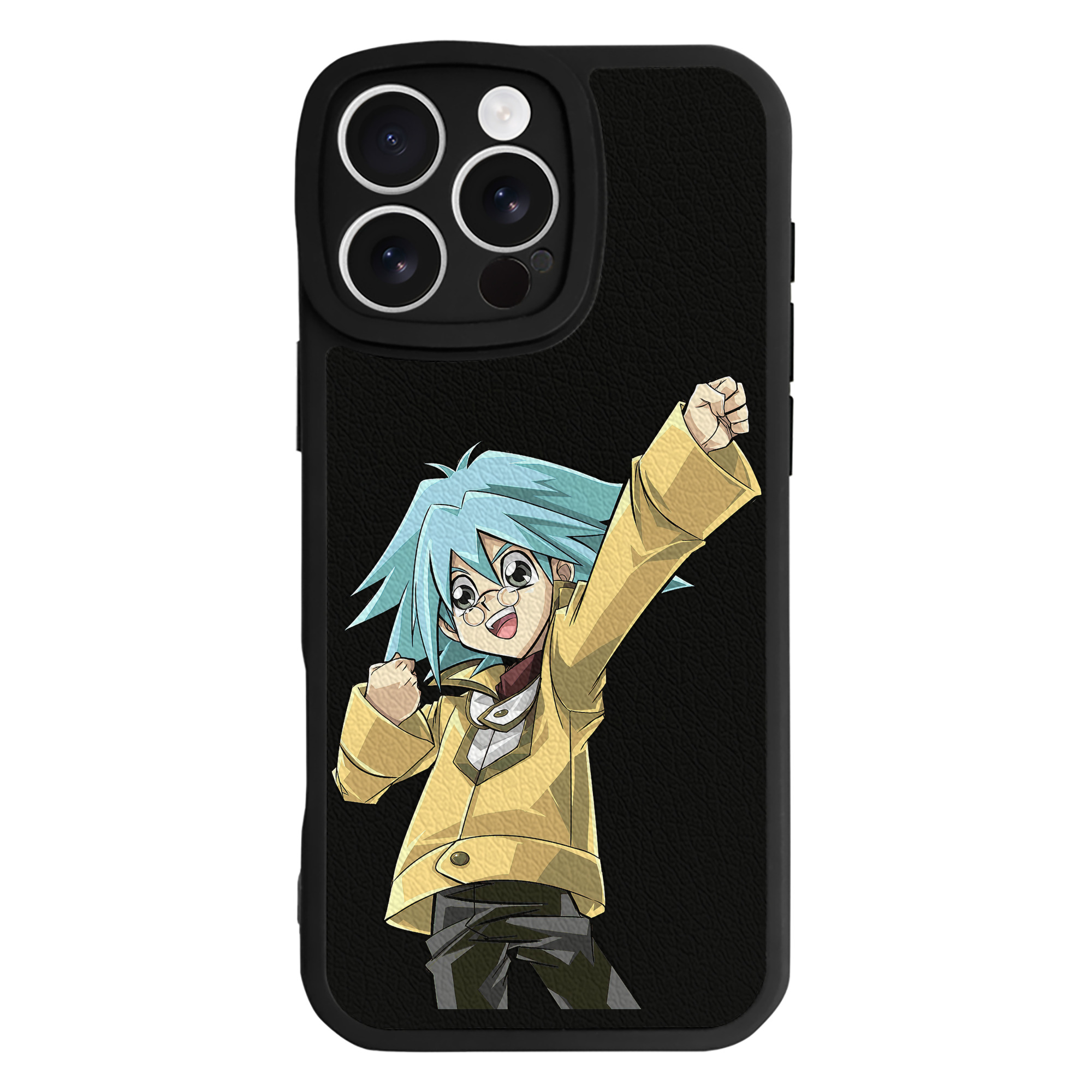 遊☆戯☆王 Yu-Gi-Oh! 【iPhone 16シリーズ対応】シリコンスマホケース（レザー調） 材質：シリコン